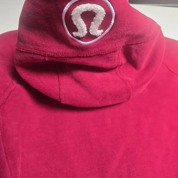 LULULEMON Red Scuba Zip Up Hoodie- Great Condition! - Picture 4 of 5